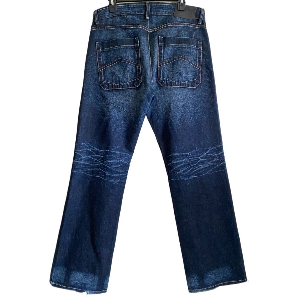 ARMANI EXCHANGE Men’s Button Fly Mid-Rise Boot Cut Jeans Size 33 Long - Picture 4 of 9